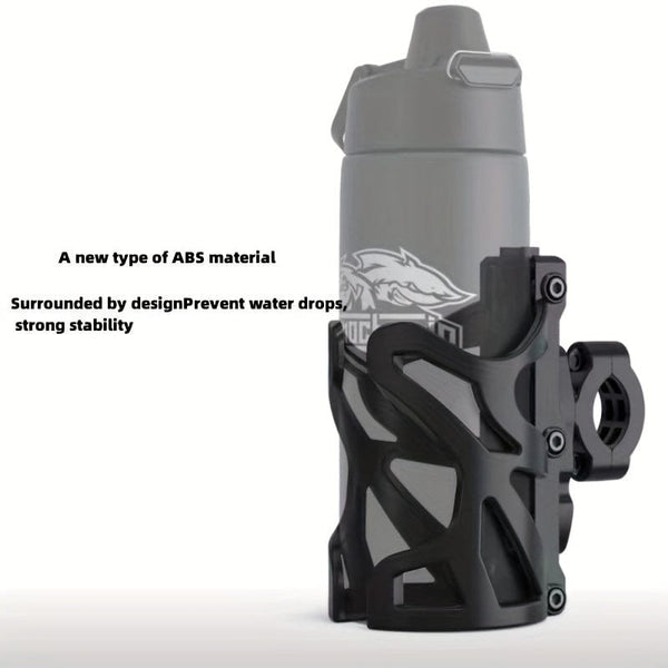 Planet Gates Black Stay Hydrated On the Go: Universal Motorcycle Water Bottle Holder