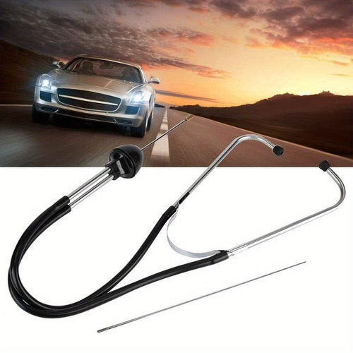 Planet Gates Black Super-Sensitive Automotive Engine Diagnostic Tool: Mechanic's Stethoscope for Cars, Trucks & Motorcycles!