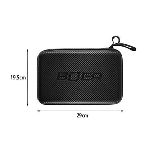 Planet Gates Black Table Tennis Racket Bag EVA Square Shaped Ping Pong Box Case Waterproof Professional Portable Sports Racket Bag