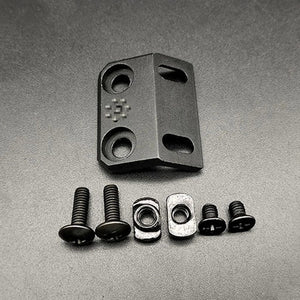 Planet Gates Black Tactical M300 M600 Flashlight Base MLOK Side Mounting Bracket Rail CNC Metal Base Flashlight Stand Hunting Accessories