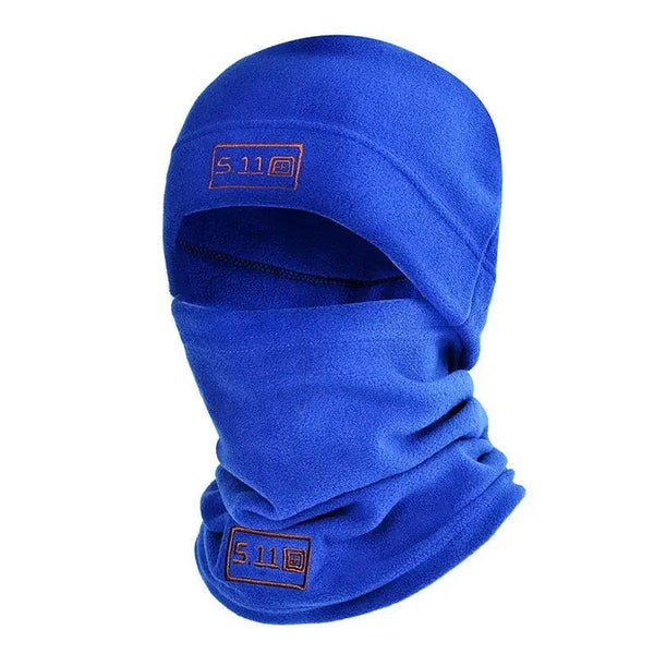 Planet Gates Black Tactical Military Fleece Hat&Scarf Set Thermal Head Cover Winter Warm Balaclava Face Mask Sports Cycling Bonnet Neck Protector