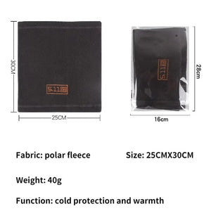 Planet Gates Black Tactical Military Fleece Hat&Scarf Set Thermal Head Cover Winter Warm Balaclava Face Mask Sports Cycling Bonnet Neck Protector