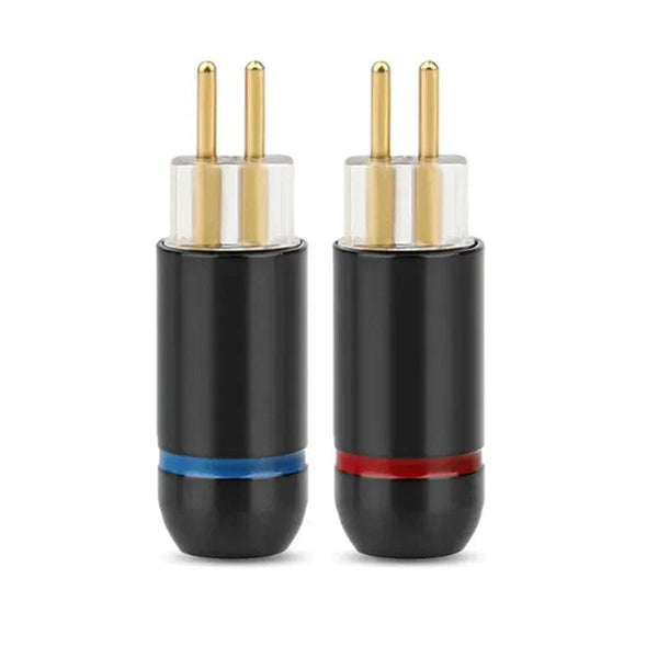 Planet Gates Black Transparent HS / 2 Pairs DIY 2 Pin 0.78mm Plug Audio Connector Headphone Terminal For Soldering W4R UM3X UE18 JH16 ES3 Earphones Consumer Electronics