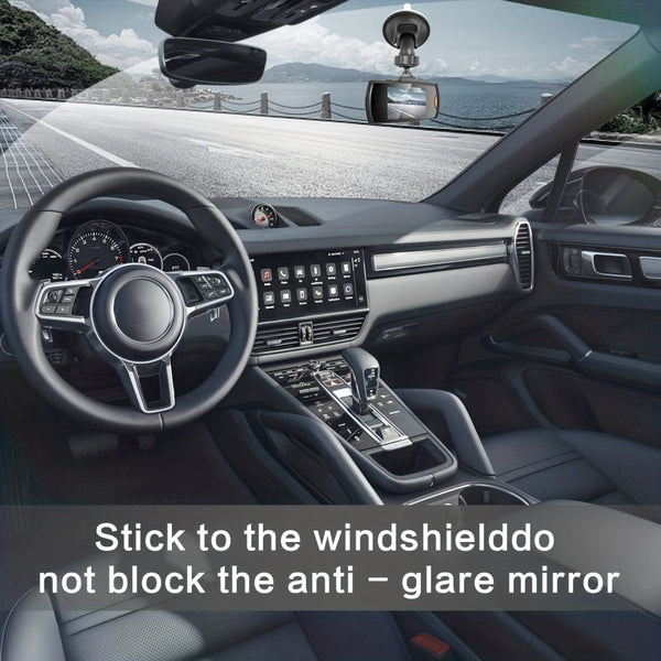 Planet Gates Black / U3 Full Car DVR Recorder With 140° Wide Angle View - Capture Every Moment While You Drive!