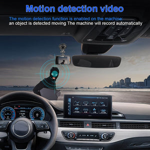 Planet Gates Black / U3 Full Car DVR Recorder With 140° Wide Angle View - Capture Every Moment While You Drive!