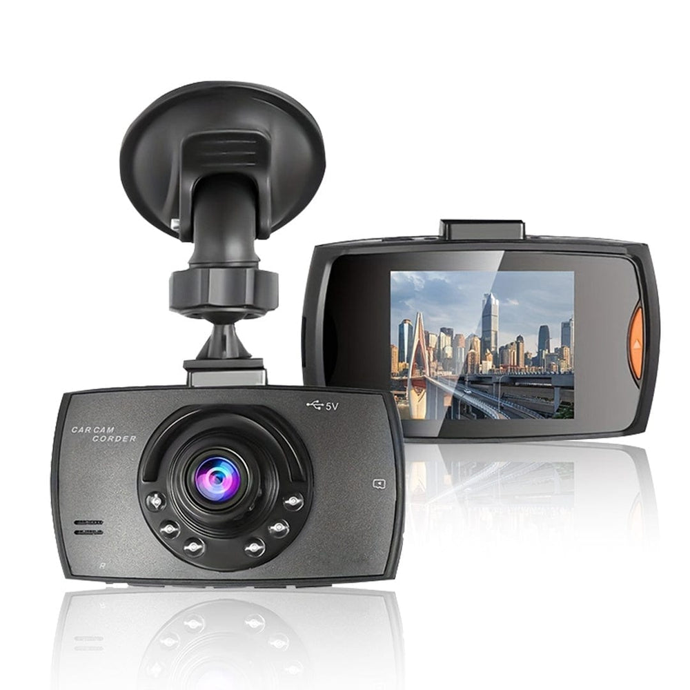 Planet Gates Black / U3 Full Car DVR Recorder With 140° Wide Angle View - Capture Every Moment While You Drive!