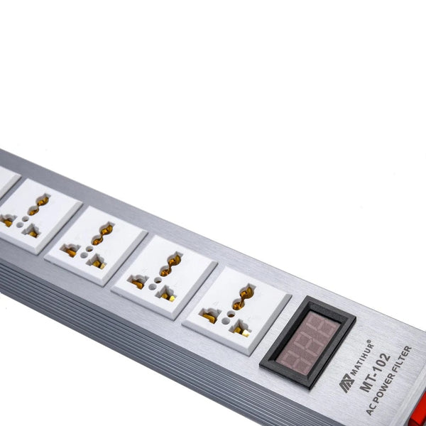 Planet Gates Black / UK Plug HIFI MATIHUR power filter socket power purifier audio platoon high quality advanced audio power purifier filter