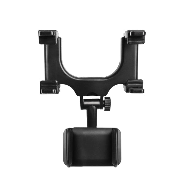 Planet Gates Black Universal 360 Rotatable Car Rearview Mirror Mount Stand Holder Stand Cradle For Cell Phone GPS Car Rear View Mirror Bracket