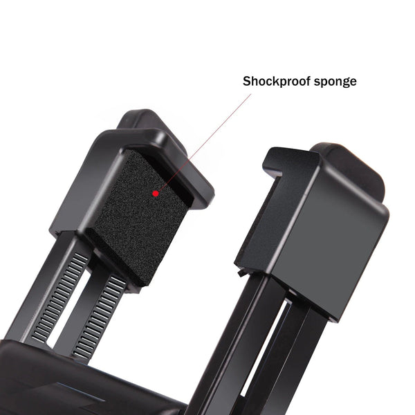 Planet Gates Black Universal 360 Rotatable Car Rearview Mirror Mount Stand Holder Stand Cradle For Cell Phone GPS Car Rear View Mirror Bracket
