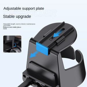 Planet Gates Black Universal Car Vent Cup Holder Air Outlet Clip Portable Bottled Canned Drink Water Cup Holder Auto Accessories