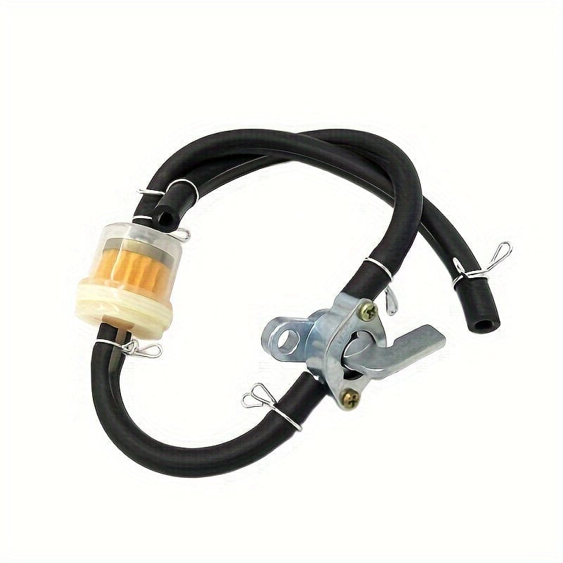 Planet Gates Black Universal Fuel Tap Gasoline Switch, Fuel Tap Gasoline Tap Faucet, For Generator Gas Engine Fuel Tanks
