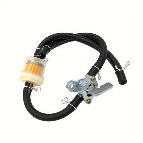 Planet Gates Black Universal Fuel Tap Gasoline Switch, Fuel Tap Gasoline Tap Faucet, For Generator Gas Engine Fuel Tanks