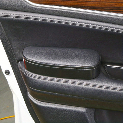 Planet Gates Black Upgrade Your Car's Interior with This Multifunctional Auto Retractable Storage Box & Armrest Pad!
