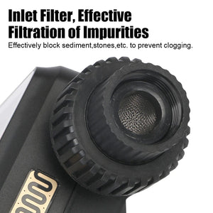 Planet Gates Black Waterproof Irrigation Controller Battery Operated Multiple Program Garden Watering Timer Rain Sensor Large Screen Automatic