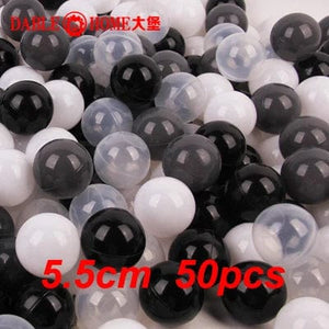 Planet Gates BLACK WHITE GRAY / CHINA Outdoor Sport Ball Eco-Friendly Water Pool Ocean Wave Ball 50pcs 5.5cm Stress Air Ball Funny Toys for Children Kid Ballenbak