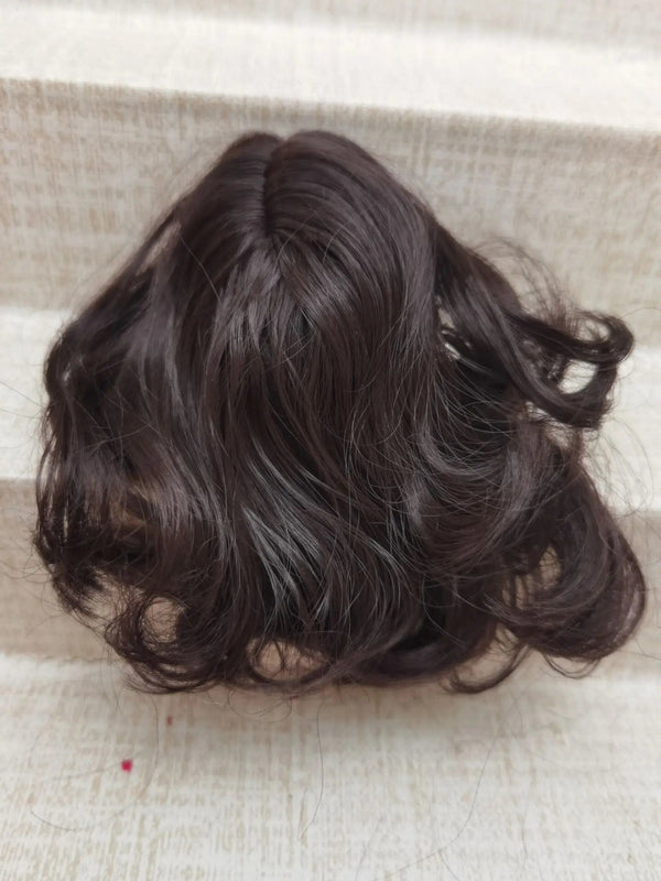 Planet Gates black Wig For Doll Toy Head Princess Doll Head Candy Color DIY Toy Wig Children Birthday Gift Black Purple Pink Green Gold 1/6 1/4 Wig