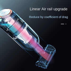 Planet Gates Black Wireless Car Vacuum Cleaner Handheld Electric Cleaning Tool Strong Suction For Home & Car Use Mini Portable Car Vacuum Cleaner Pet Hair Cleaner