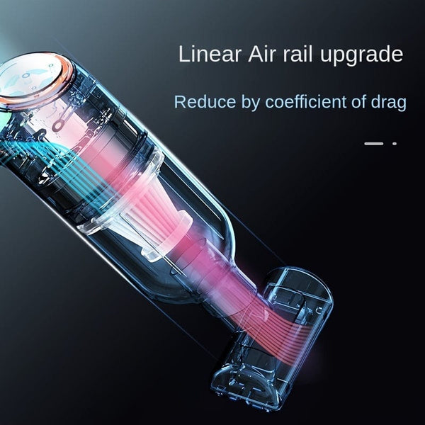 Planet Gates Black Wireless Car Vacuum Cleaner Handheld Electric Cleaning Tool Strong Suction For Home & Car Use Mini Portable Car Vacuum Cleaner Pet Hair Cleaner