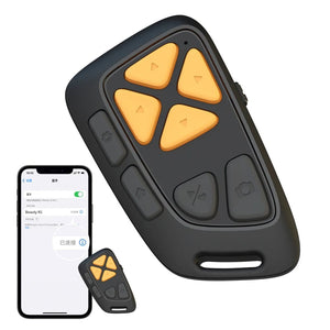 Planet Gates black Wireless Remote Control Bluetooth-Compatible Page Turner Camera Photo and Video Clicker for Most Of Smartphone