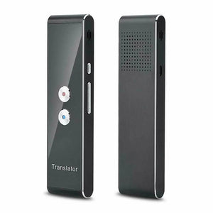 Planet Gates black Wireless Voice Translate 40 Languages Multi Smart Instant Translated 2 Way Real Time Voice Translator for Business Travel Study