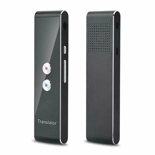 Planet Gates black Wireless Voice Translate 40 Languages Multi Smart Instant Translated 2 Way Real Time Voice Translator for Business Travel Study