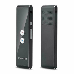 Planet Gates black Wireless Voice Translate 40 Languages Multi Smart Instant Translated 2 Way Real Time Voice Translator for Business Travel Study