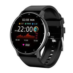 Planet Gates black / with original box Men Smart Watch Full Touch Screen Digital Fitness Tracker IP68 Waterproof Sports Smartwatch for Women Xiaomi Huawei Phones 2023