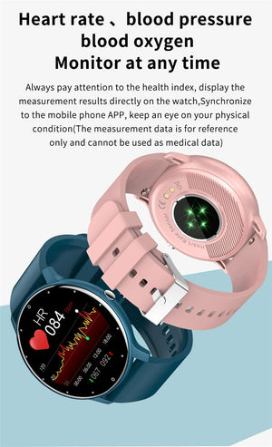 Planet Gates black / with original box Men Smart Watch Full Touch Screen Digital Fitness Tracker IP68 Waterproof Sports Smartwatch for Women Xiaomi Huawei Phones 2023