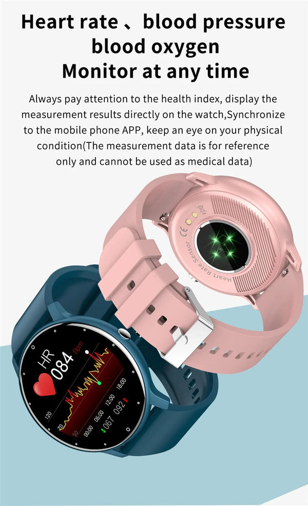 Planet Gates black / with original box Men Smart Watch Full Touch Screen Digital Fitness Tracker IP68 Waterproof Sports Smartwatch for Women Xiaomi Huawei Phones 2023