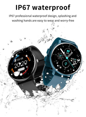 Planet Gates black / with original box Men Smart Watch Full Touch Screen Digital Fitness Tracker IP68 Waterproof Sports Smartwatch for Women Xiaomi Huawei Phones 2023