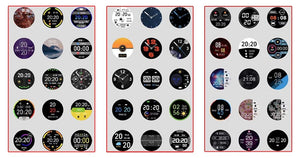Planet Gates black / with original box Men Smart Watch Full Touch Screen Digital Fitness Tracker IP68 Waterproof Sports Smartwatch for Women Xiaomi Huawei Phones 2023