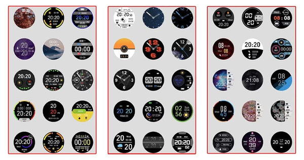 Planet Gates black / with original box Men Smart Watch Full Touch Screen Digital Fitness Tracker IP68 Waterproof Sports Smartwatch for Women Xiaomi Huawei Phones 2023