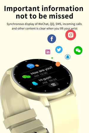 Planet Gates black / with original box Men Smart Watch Full Touch Screen Digital Fitness Tracker IP68 Waterproof Sports Smartwatch for Women Xiaomi Huawei Phones 2023