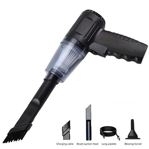 Planet Gates Black Xiaomi 95000PA Wireless Car Vacuum Cleaner Handheld Portable type-C Rechargeable Household Dust Blower Small Pet Hair Suction