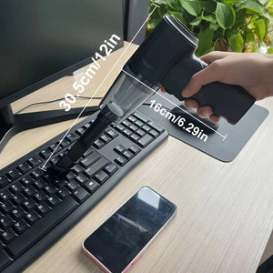 Planet Gates Black Xiaomi 95000PA Wireless Car Vacuum Cleaner Handheld Portable type-C Rechargeable Household Dust Blower Small Pet Hair Suction