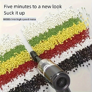 Planet Gates Black Xiaomi 95000PA Wireless Car Vacuum Cleaner Handheld Portable type-C Rechargeable Household Dust Blower Small Pet Hair Suction