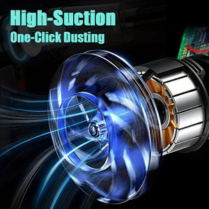 Planet Gates Black Xiaomi 95000PA Wireless Car Vacuum Cleaner Handheld Portable type-C Rechargeable Household Dust Blower Small Pet Hair Suction