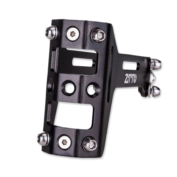 Planet Gates Black ZTTO Bicycle Saddle Bottle Cage Extension Holder Repair Tool Kit Inner Tube Seat Universal Strap Fix Anything On MTB Road Bike