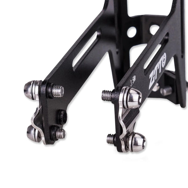 Planet Gates Black ZTTO Bicycle Saddle Bottle Cage Extension Holder Repair Tool Kit Inner Tube Seat Universal Strap Fix Anything On MTB Road Bike