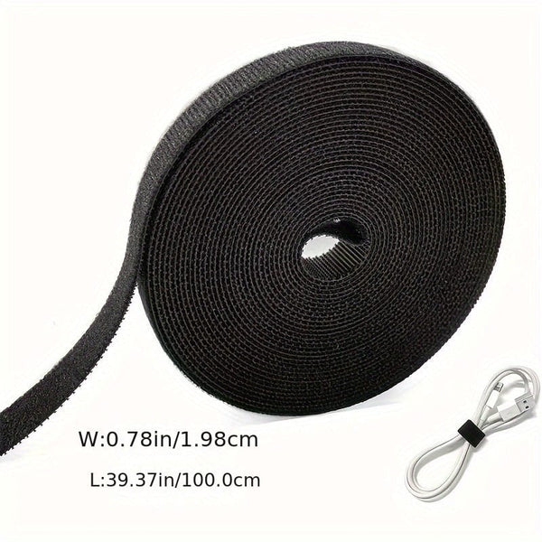 Planet Gates Black1000mm*20mm 1 Roll, Garden Strap Plant Strap Plant Fixed Branch Strap Forest Branch Strap Winding Line, Gardne Tool Supplies, Garden Plant Supplies