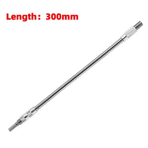 Planet Gates black200MM 150/200/300mm Flexible Shaft Tool Bit Holder Connector Extension Screwdriver Drill Bit Socket Driver Adapter Hex Drill Bit