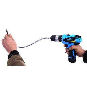 Planet Gates black200MM 150/200/300mm Flexible Shaft Tool Bit Holder Connector Extension Screwdriver Drill Bit Socket Driver Adapter Hex Drill Bit