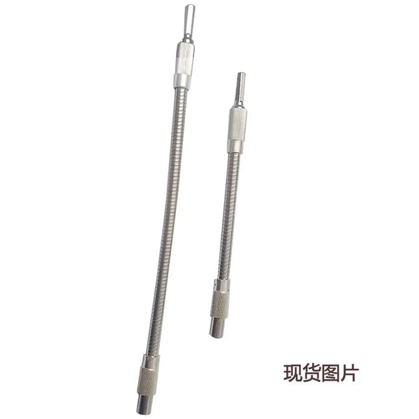 Planet Gates black200MM 150/200/300mm Flexible Shaft Tool Bit Holder Connector Extension Screwdriver Drill Bit Socket Driver Adapter Hex Drill Bit