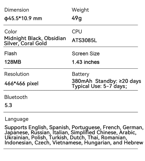 Planet Gates Blackview 2024 New Smartwatch X20 Watch AMOLED Display Hi-Fi Bluetooth Phone Calls Health and Fitness Tracking