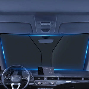 Planet Gates BLALION Car Windshield Sun Shade Blocks UV Ray Reflector Auto Window Sun Shade Visor Shield Cover Protector Foldable Parasol