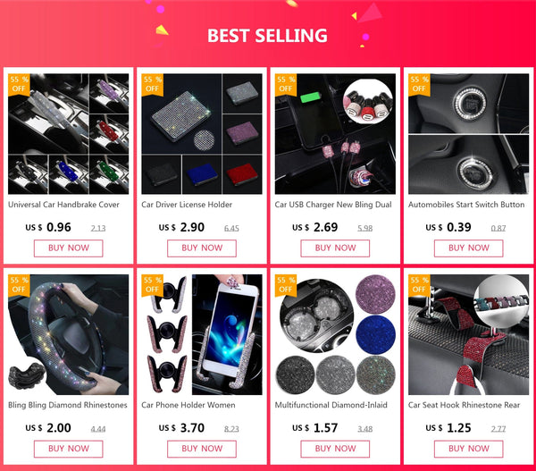 Planet Gates Bling Bling Diamond Rhinestones Car Steering Wheel Cover 37/38cm Auto Interior Accessories Women Case Car Styling Four Seasons