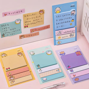 Planet Gates BLT Kawaii Ins Girly Animals Index Memo Pad N Times Sticky Notes To Do List Planner Sticker Cute Stationery