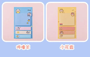 Planet Gates BLT Kawaii Ins Girly Animals Index Memo Pad N Times Sticky Notes To Do List Planner Sticker Cute Stationery
