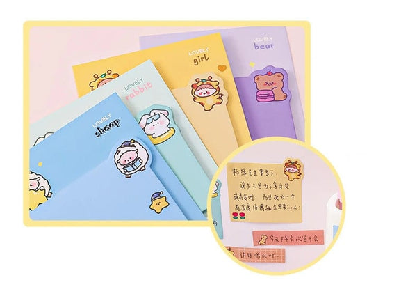 Planet Gates BLT Kawaii Ins Girly Animals Index Memo Pad N Times Sticky Notes To Do List Planner Sticker Cute Stationery