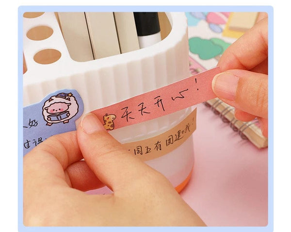 Planet Gates BLT Kawaii Ins Girly Animals Index Memo Pad N Times Sticky Notes To Do List Planner Sticker Cute Stationery